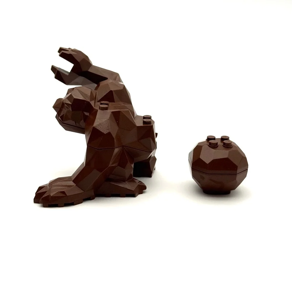 LEGO Rock Monster Minifigure Brown Rock Raiders 4950 4990 Boulder 30305c01
